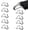 10 PCS, variant on 10 PCS Car Seat Cover Hooks, Fixing Hanger Fastener Locking Clip for Car Headrest Cover, Fixing Hook for Vehicle Seat Cushion Mat Installation Replacements, Car Accessories