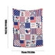 thumbnail image 3 of Decoraciones para el Día de los Caídos, decoraciones para el 4 de julio, manta para el Día de la Independencia, manta de franela para cama, manta ligera para sofá con temática del Día de la Bandera de, 3 of 6