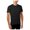 black, variant on WHT SPACE Mens Solid Short Sleeve Graphic T-Shirt, Black, Medium
