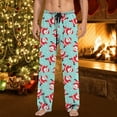 thumbnail image 2 of YDOJG Men Casual Pants Casual Pants Pajama Pants With Drawstring And Pockets, 2 of 4