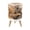 Color 4, variant on Small Trash Can with Lid Black Bear Rustic Grizzly Animal Pine Tree Large Bear 1.8 Gallon Dog Proof Trash Can Round Garbage Can Waste Bin Wastebasket for Bathroom Bedroom Living Room