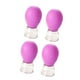 thumbnail image 5 of Juego de 4 ventosas faciales para terapia de ventosas faciales, succión al vacío, portátil, para salón de belleza, para mujeres y hombres, cuidado de Púrpura, 5 of 8