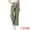 Army Green, variant on Women's Denim Pants Drawstring Wide Legs Jeans S Blue