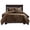 Brown, variant on Gracie Mills Hendricks Plush Down Alternative Comforter Set - GRACE-7168