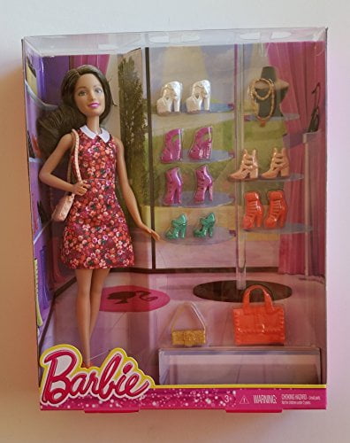 fashionista barbie doll storage case