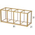 thumbnail image 2 of Gold Makeup Brush Holder-4 Slot, 2 of 7