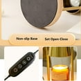 thumbnail image 5 of SHANNA Candle Warmer Lamp with 2 Bulbs, Compatible with Jar Candles Vintage Electric Candle Lamp Dimmable Candle Melter Top Melting for Scented Wax, 5 of 7