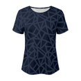 thumbnail image 6 of DHFJKG Workout Tops For Women Athletic Running Gym Yoga Breathable Quick Dry T Shirts Short Sleeve Crew Neck Activewear Tees, 6 of 6