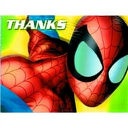 Spider-Man Green Thank You Notes w/ Envelopes (8ct)