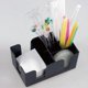 thumbnail image 3 of Multifunction Storage Rack Tissue Straws Holder Plastic Counter Box for KTV Bar Tea Shop (Black), 3 of 4