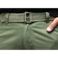 thumbnail image 5 of RAW X Mens Belted 12.5" Inseam Knee Length Cargo Shorts, Grass, 42, 5 of 7