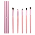thumbnail image 3 of 5pcs Eyeshadow Brush Set Portable Eye Brushes Premium Eye Makeup Brushes, 3 of 7