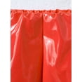 thumbnail image 6 of YONGHS Womens High Waist Elastic Bodycon Pencil Skirts PVC Leather Slim Fit Mini Skirts Orange XL, 6 of 7