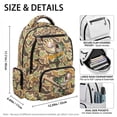 thumbnail image 4 of XYZCANDO Fish Baseball 4 Piece Kids Backpack Set with Portable Lunch Bag Multifunctional Pencil Case Water Bottle Bag Carrier Sports Daypack for Boys Ages 8-14, 4 of 7