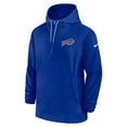 thumbnail image 2 of Men's Nike Royal Buffalo Bills Sideline Half-Zip Hoodie, 2 of 3