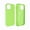 Green, variant on Liquid Silicone Soft Microfiber Case for iPhone 15 Plus