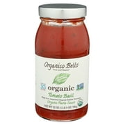 Organico Bello No Sugar Added Organic Pasta Sauce 25 oz Flavor: Tomato Basil