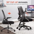 thumbnail image 3 of Silla de Oficina GTRACING Ergonómica con Malla y Brazos Abatibles, 3 of 7