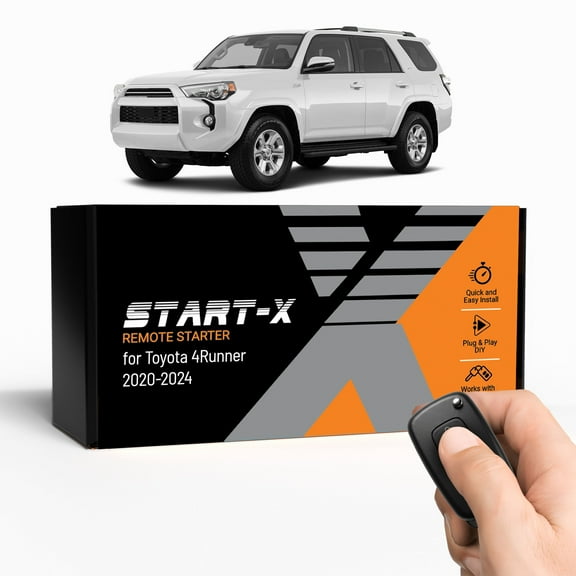 Start-X Remote Starter Kit for Toyota 4Runner 2020-2024 with Push-to-Start Ignition
