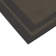 thumbnail image 3 of Unique Bargains Set of 6 Heat-resistant Washable Modern Polyvinyl Chloride Placemats Black 18x12 Inch, 3 of 6