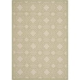 thumbnail image 1 of Safavieh Courtyard Beige Indoor Outdoor Rug - 5'3" x 7'7", 1 of 4