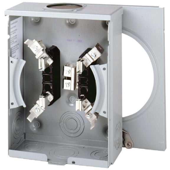 Eaton Meter Socket UHTRS101BE - 125A 600V 4-Jaw 3-Wire Ringless Electrical Services