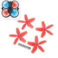 thumbnail image 4 of Propeller Props, RC Propellers 4Pcs Light Weight Bright Color  For DIY Red,Blue,Orange,Grey, 4 of 8