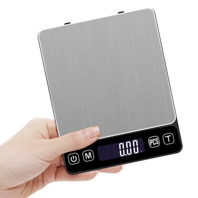 Báscula de joyería 500 g/0,01 g 0,01 g Báscula electrónica de bolsillo 500 g Báscula de cocina portátil Báscula de mano