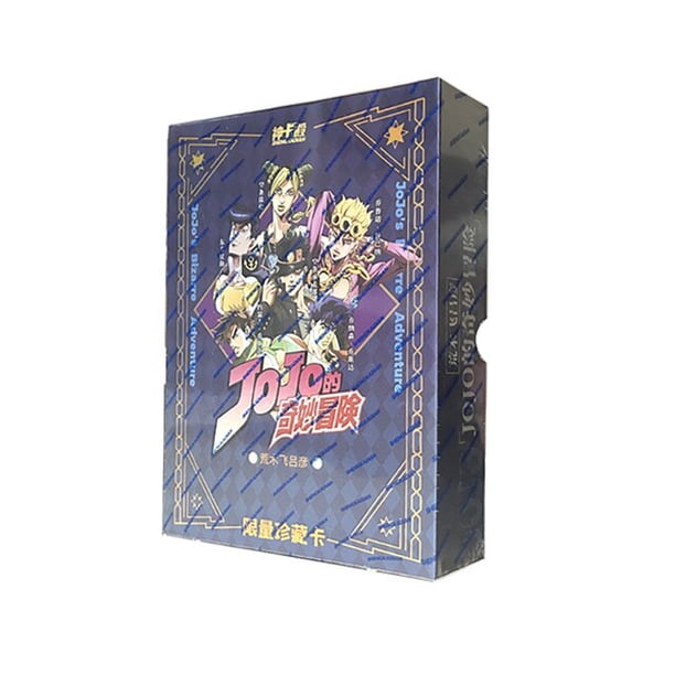 Cartas de Jojo Bizarre Adventure para niños, colección de personajes de Anime japonés, juego de Hobby, coleccionables, regalos, nuevo Fivean unisex