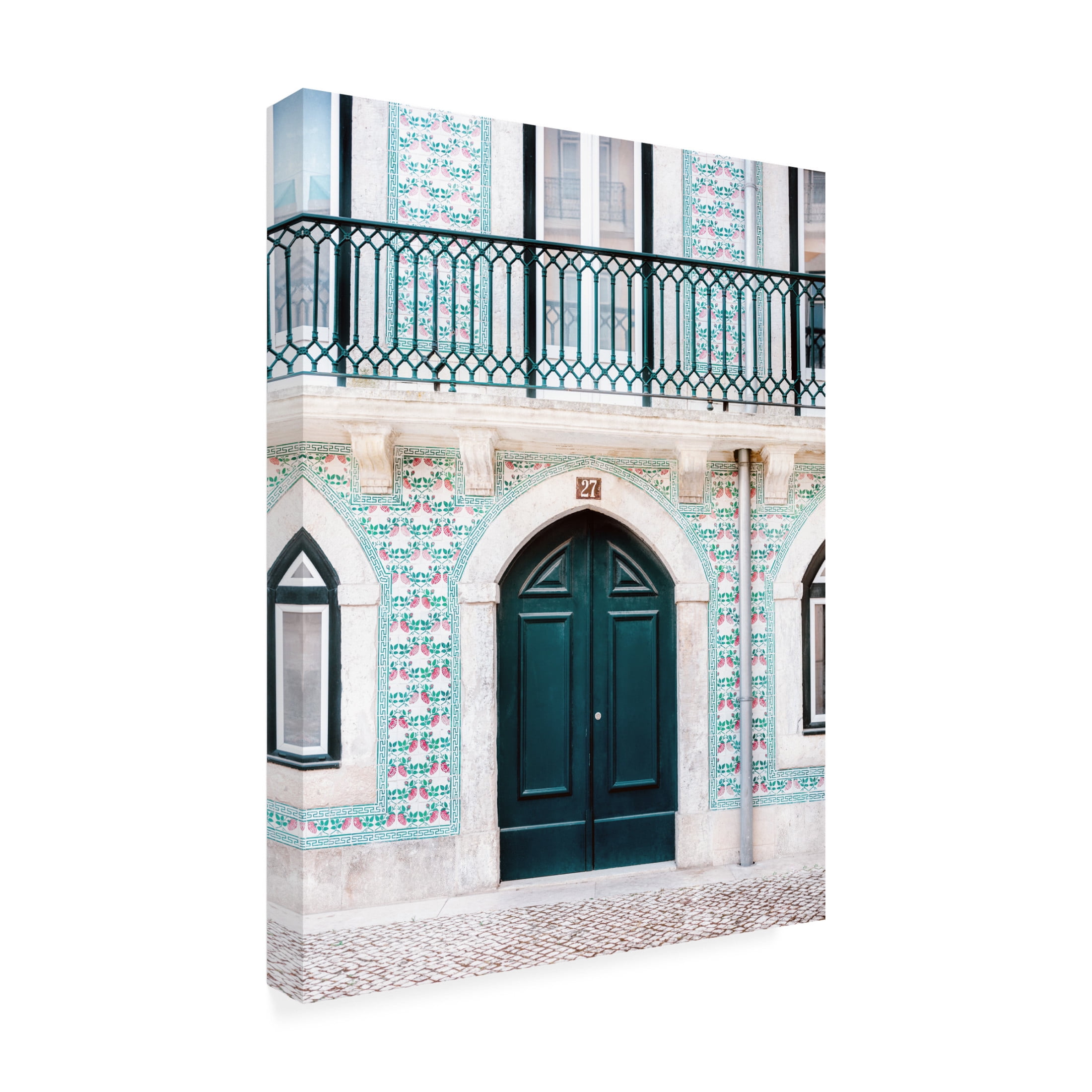 Trademark Fine Art Raisa Zwart Lisbon Door Canvas Wall Art