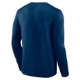 thumbnail image 3 of Men's Fanatics  Navy Chicago Bears Helmet Platform Long Sleeve T-Shirt, 3 of 3