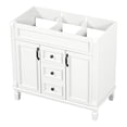 thumbnail image 6 of M optimized 35" Bathroom Vanity Cabinet Freestanding Storage Vanity with 2 Door, 2 Drawer, 35.1" x 18.1" x 33", Not Including Top Sink, 6 of 8