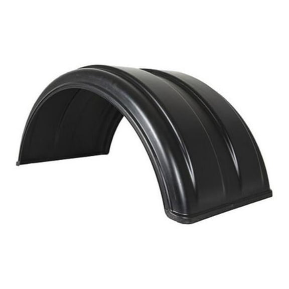 19.5 in. Fender Poly Dual Rear Wheels, Black