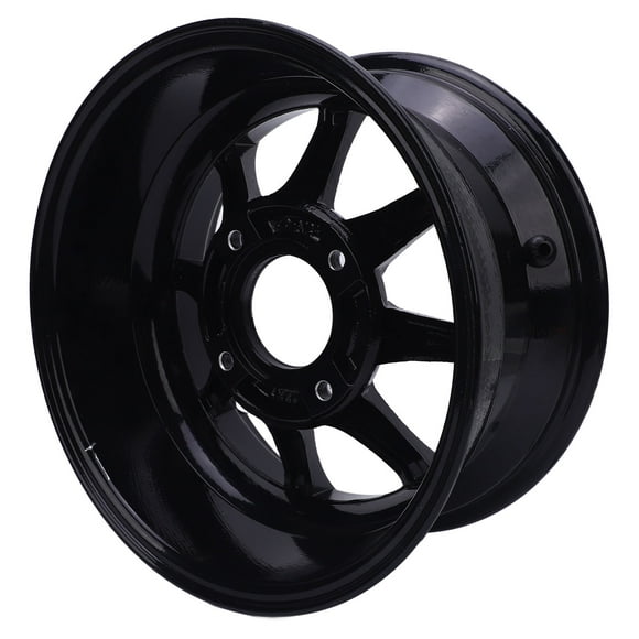 12 Inch ATV Wheel Rim, Anti Crack Effortless Installation ATV Replacement Wheel Rim High Hardness for Carts