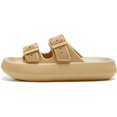 thumbnail image 3 of Slides for Women Men Pillow Slippers Double Buckle Adjustable Sandals EVA Recovery Slides, 3 of 6