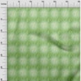 thumbnail image 3 of oneOone Velvet Light Green Fabric Leaves Sewing Craft Projects Fabric Prints By Yard 58 Inch Wide, 3 of 5