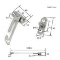 thumbnail image 4 of Stainless Steel Window Restrictor Children Care Safe, Safety Catch Window Door Sash Lock Restrictor, 4 of 11