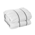 thumbnail image 2 of Chic Home Cheryl 10 Piece Comforter Complete Bag Pleated Ruched Ruffled Bedding with Sheet Set and Decorative Pillows Shams Included, Queen, White, 2 of 5
