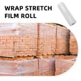 thumbnail image 4 of STRANDCHIC Heavy Duty Transparent Stretch Wrap Film Roll, Self-Adhesive Packing Wrap for Shipping and Storage, 4 of 8