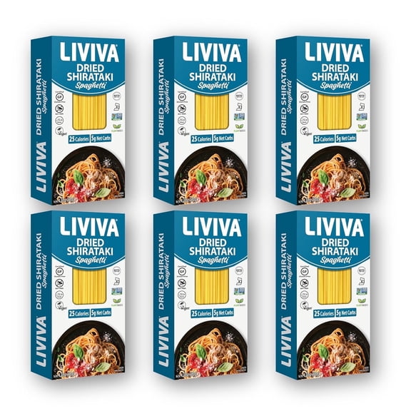 LIVIVA Dried Shirataki Spaghetti - 6 Pk.