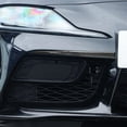 thumbnail image 3 of 2x Carbon Fiber Car Front Bumpers Decorate Strips Direct Replaces Left and Right, 3 of 8