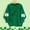 A1624 Green, variant on St. Patrick's Day Sweatshirt for Women Glitter Shamrocks Heart Graphic Crewneck Long Sleeve Loose Fit Soft Festival Apparel Holiday Party Gift