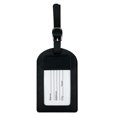 thumbnail image 3 of Funda para pasaporte PU Unisex para viajes (juego de etiquetas de equipaje con soporte para pasaporte negro) Sywqhk Para Estrenar, 3 of 4