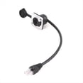 thumbnail image 2 of Conector RJ45 8p8c Impermeable, Cable RJ45 Macho A Hembra de 15 cm, Montaje en Panel, Categorías 5 y 6. Conectores Impermeables., 2 of 5