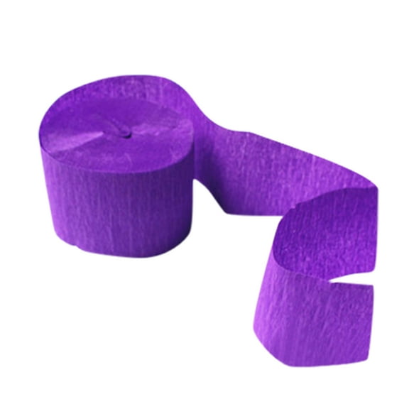 Colored Wrinkled Paper Roll - Glow in Dark, for Party Decorations