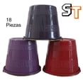 thumbnail image 2 of Juego de cubetas de plástico 10 litros Super tienda  18 piezas para limpieza del hogar, 2 of 2