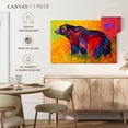 thumbnail image 5 of Elephant Stock Into The Wind Grizz Wall Art - Horizontal Canvas Wall Art - Living Room Wall Decor - Animal Canvas - Orange And Red Decor By Marion Rose - 30" x 20", 5 of 8