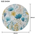 thumbnail image 6 of Design Pattern Round Tablecloth 60 Inch – Waterproof Polyester Table Cover with Full Print Design, Wrinkle Resistant & Washable for Kitchen Dining Party Decor, 6 of 6
