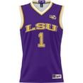 thumbnail image 2 of Men's GameDay Greats #1  Purple LSU Tigers  Lightweight Basketball Jersey, 2 of 4