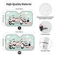 thumbnail image 3 of Bingfone Cute Panda Car Windshield Sun Shade Protector Keep Your Vehicle Cool Sun Shield Visor Cover Foldable For Car Truck Suv-Small, 3 of 9